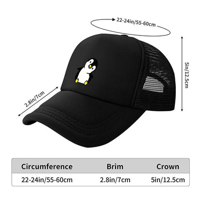 Cute Penguin Print Baseball Cap