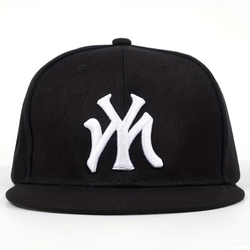 MY Letter Embroidery Baseball Cap Hip Hop Outdoor Snapback Caps
