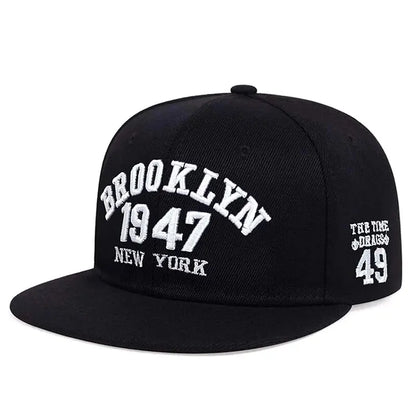 Embroidery Snapback Hat