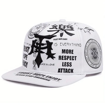 2025 Personalized New Dagger Graffiti Street Pop Hip Hop Hat Outdoor Sports