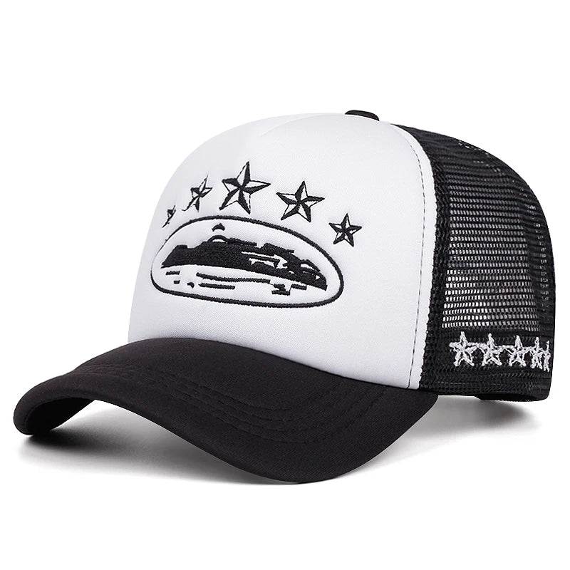 New Five Star Embroidered Men's Trendy Baseball Hat
