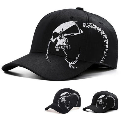 Baseball Cap Skull Embroidery Snapback Fashion Sports Hats For Men & Women