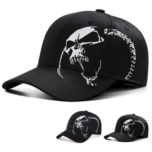 Baseball Cap Skull Embroidery Snapback Fashion Sports Hats For Men & Women