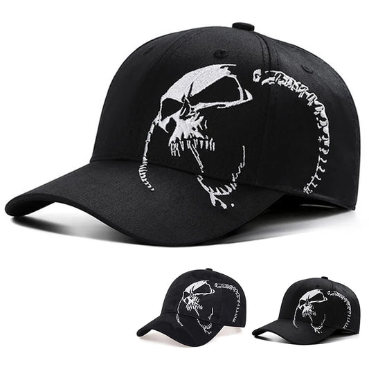 Baseball Cap Skull Embroidery Snapback Fashion Sports Hats For Men & Women