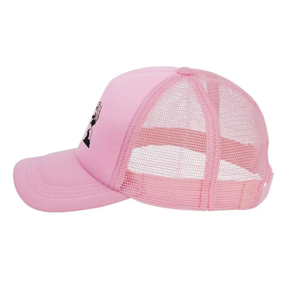 Madonna True Blue Digital Line Drawing Mesh Baseball Caps