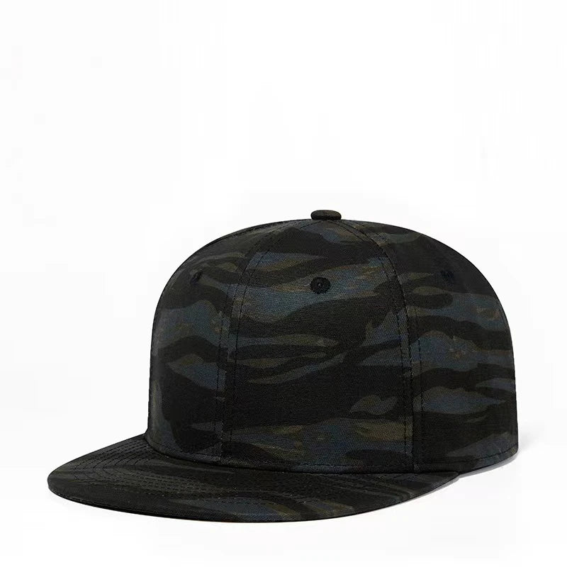 Fashion Camouflage Mesh Cap Cotton Snapback Hats Men Women