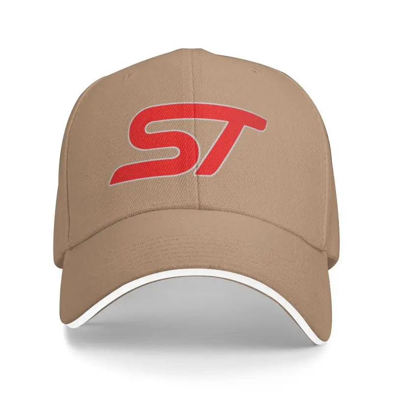 ST Logo Print Baseball Cap