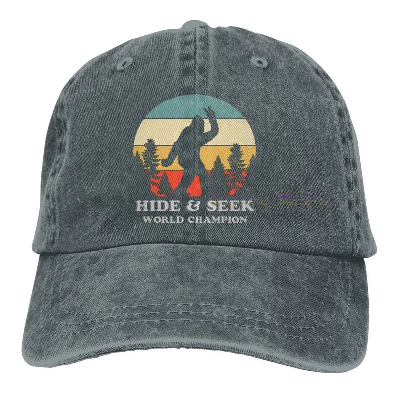Bigfoot Is Real and He Tried to Eat My Ass Baseball Cap