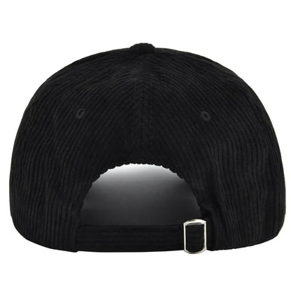 Autumn Winter Baseball Cap Women Corduroy Winter Hats For Women
