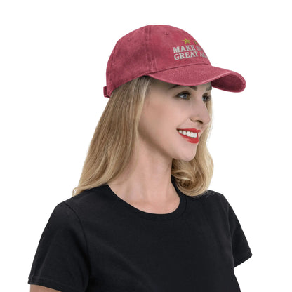 MAKE SPAIN GREAT AGAIN GOLD TWO STARS Baseball Cap