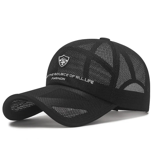 Breathable Baseball Cap For Men & Women Quick-Dry Mesh