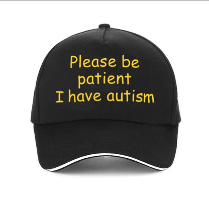 Please Be Patient I Have Autism Cap Baseball Cap