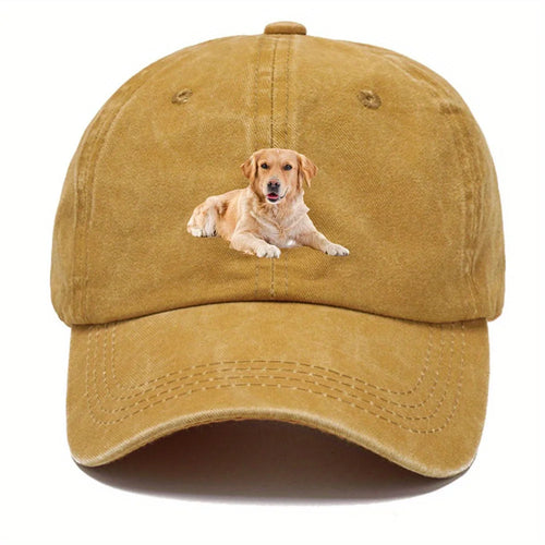 Golden Retriever Printed Baseball Cap For Both Men And Women