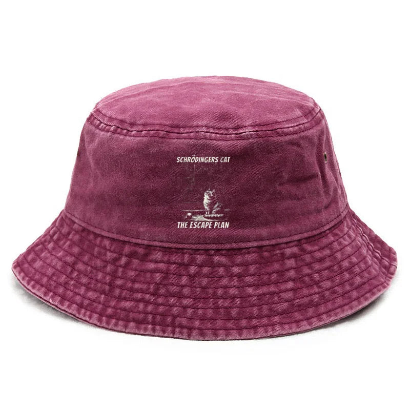 Cotton Washed Bucket Hat Vintage Fishing Hat For Unisex Sun Protection