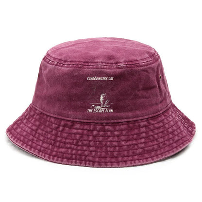 Cotton Washed Bucket Hat Vintage Fishing Hat For Unisex Sun Protection