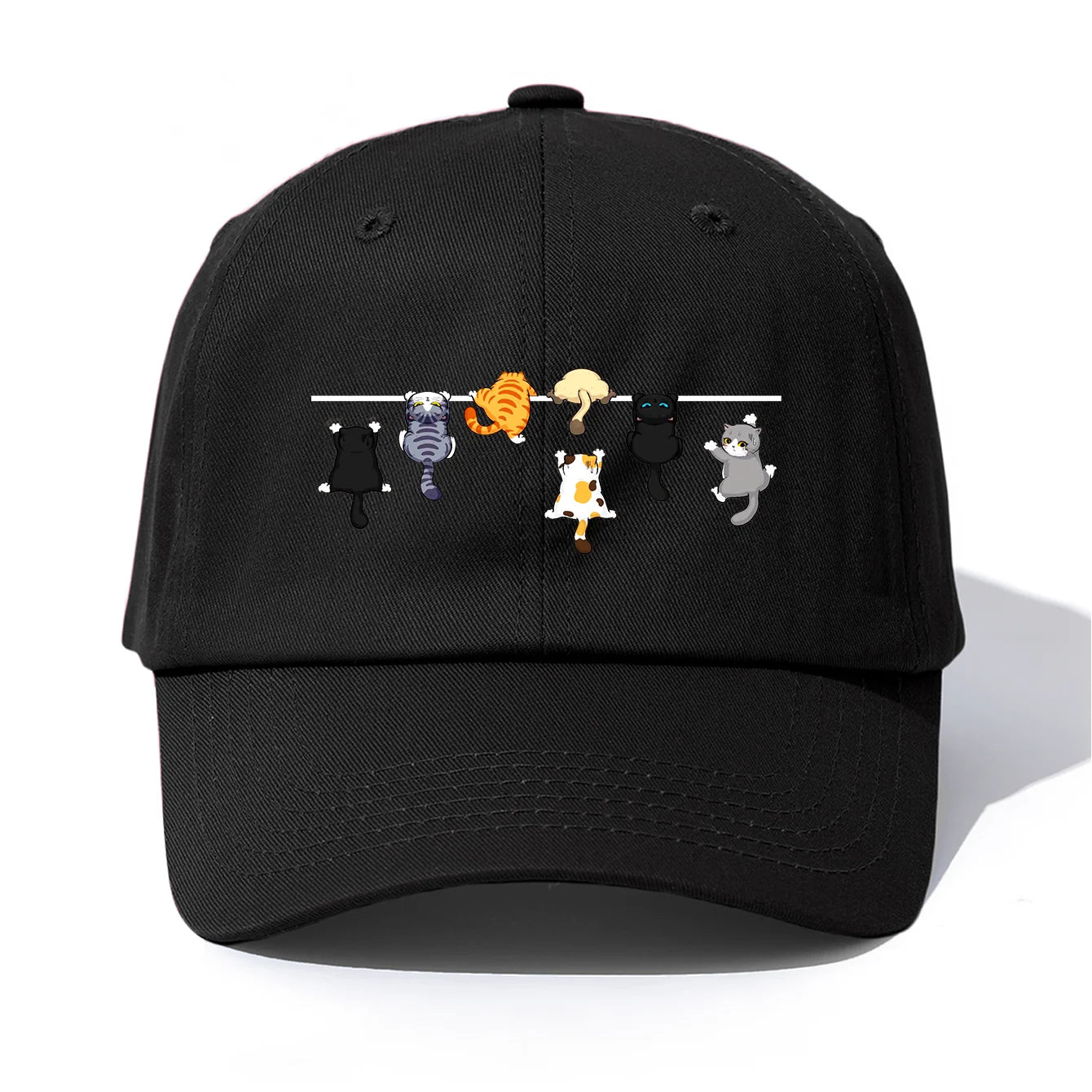 Cats Print Baseball Cap For Adults