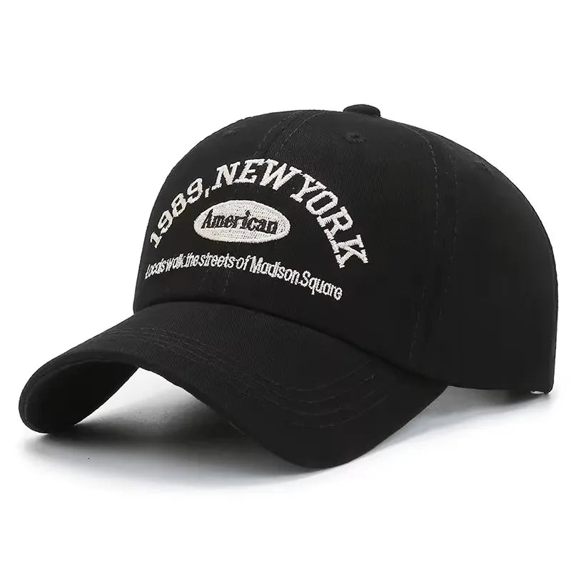 Embroidery 1989 New York Baseball Hats Washed Cotton Cap For Men Women