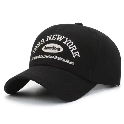 Embroidery 1989 New York Baseball Hats Washed Cotton Cap For Men Women