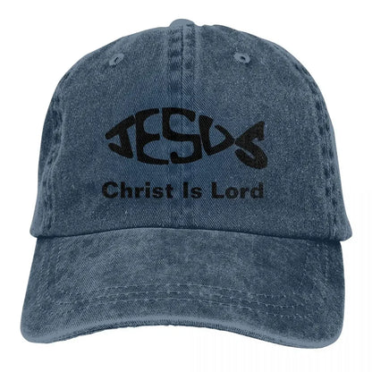 New Baseball Cap Jesus Fish Christ Is Lord Outfit