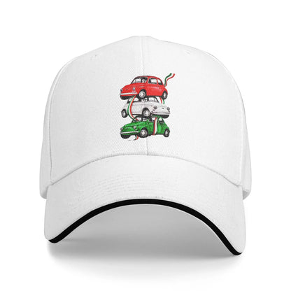 Custom Fashion Milano Italy Flag Baseball Cap Women Men
