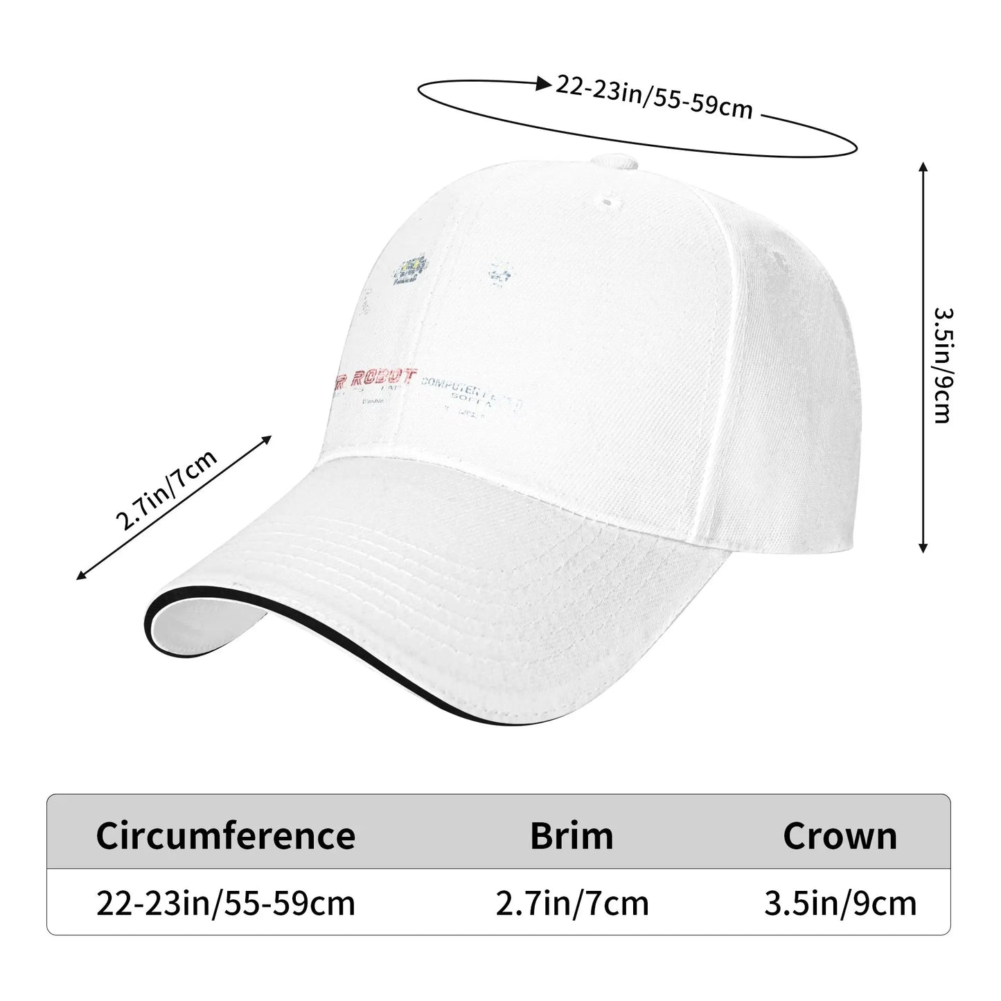Mr. Robot Computer Repair Smile Baseball Cap