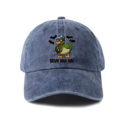 Bruh Haa Haa Duck Baseball Cap