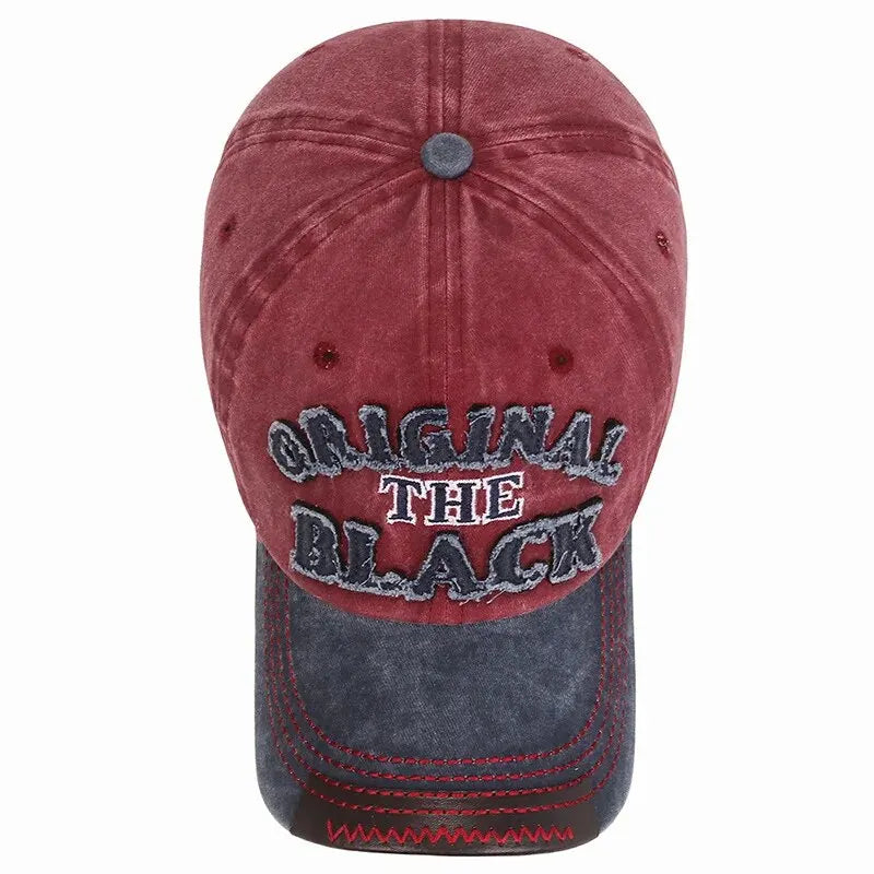New Cotton Coated Outdoor Sports Wash Baseball Cap