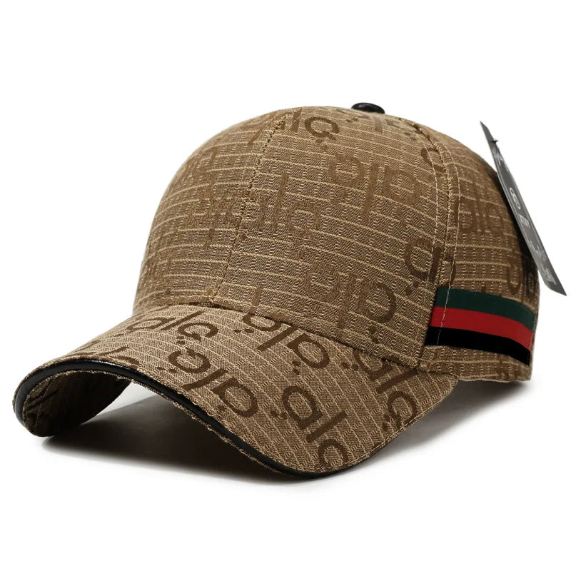 Classic Letter Design Embroidered Baseball Cap