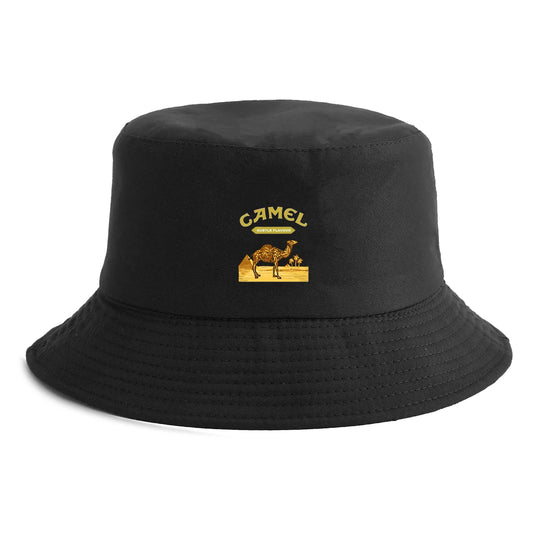 Reversible Camel Desert Print Bucket Hat