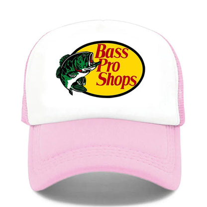 Fashion Fish Trucker Caps Men Funny Fishing Printing Hat Baseball Cap