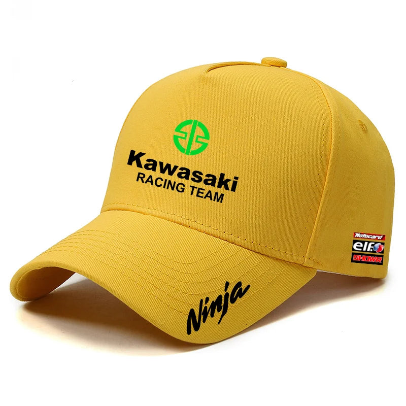 Kawasaki Motorcycle World Championship Baseball Hat Cycling Enthusiasts