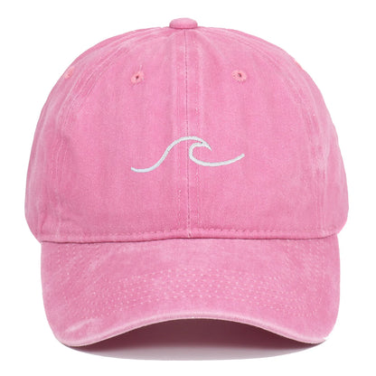 New Fashion Embroidered Ripple Wave Baseball Cap