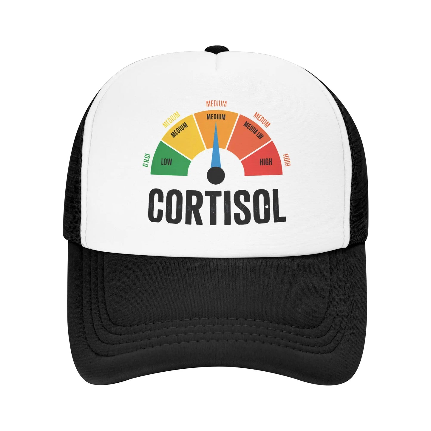 Summer Outdoor Low Cortisol Levels v Mesh Cap Baseball Hats