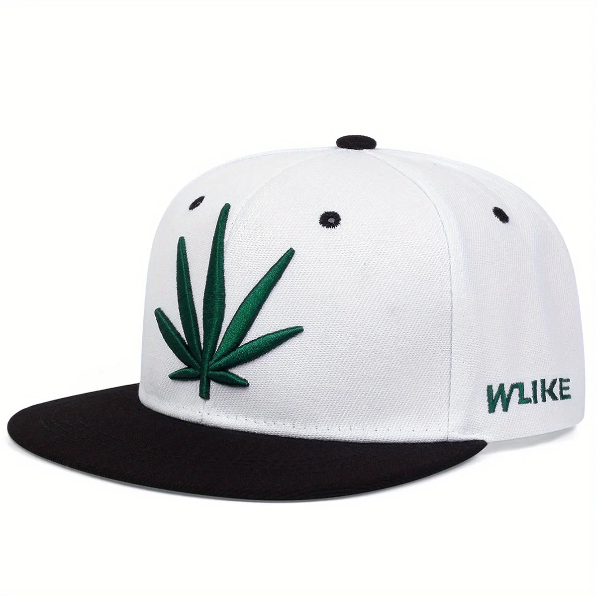 Spring Summer Maple Leaf Embroidery Baseball Cap Fashion Snapback Cap