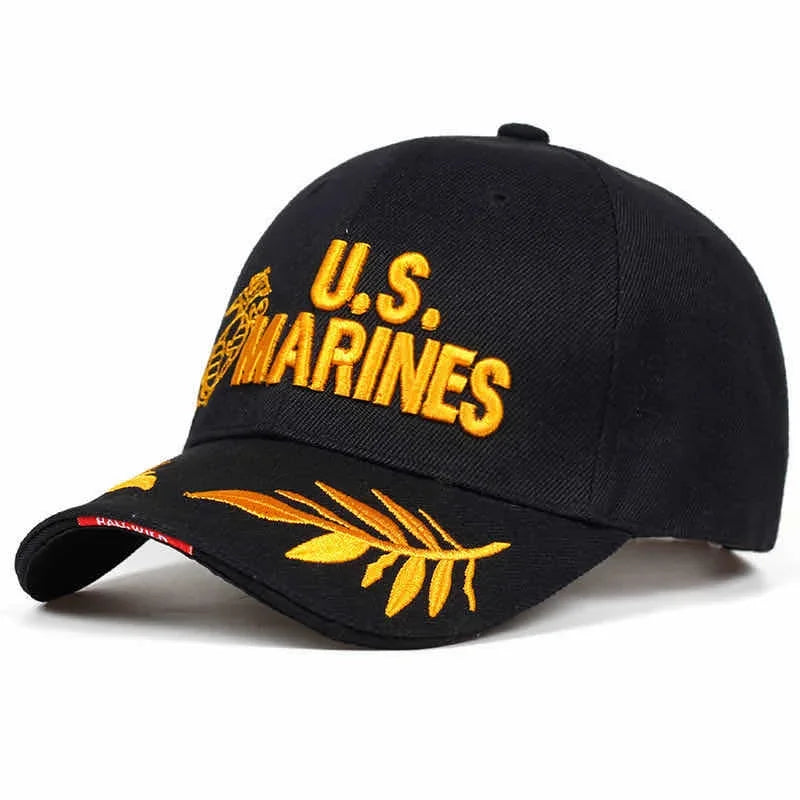 US Letter Snapack Embroidery Snapback Baseball Caps