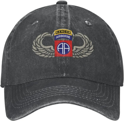 82nd Airborne Division with Ranger Baseball Hats For Men Women
