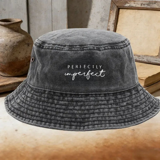 Vintage Washed "Perfectly Imperfect" Bucket Hat