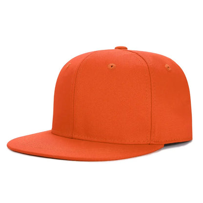 Wholesale 40 Colors Flat Peak Snapback Caps Lady Fashion