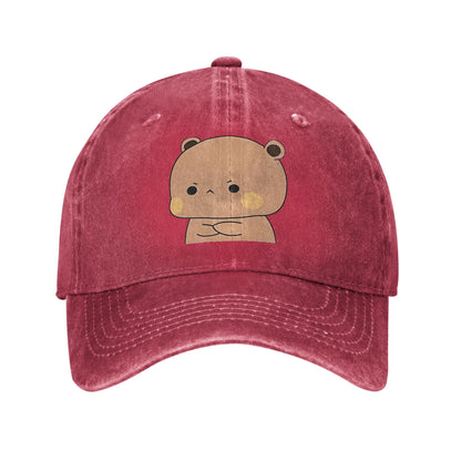 Dudu Is Angry With Bubu Dudu Sad Sun Baseball Cap