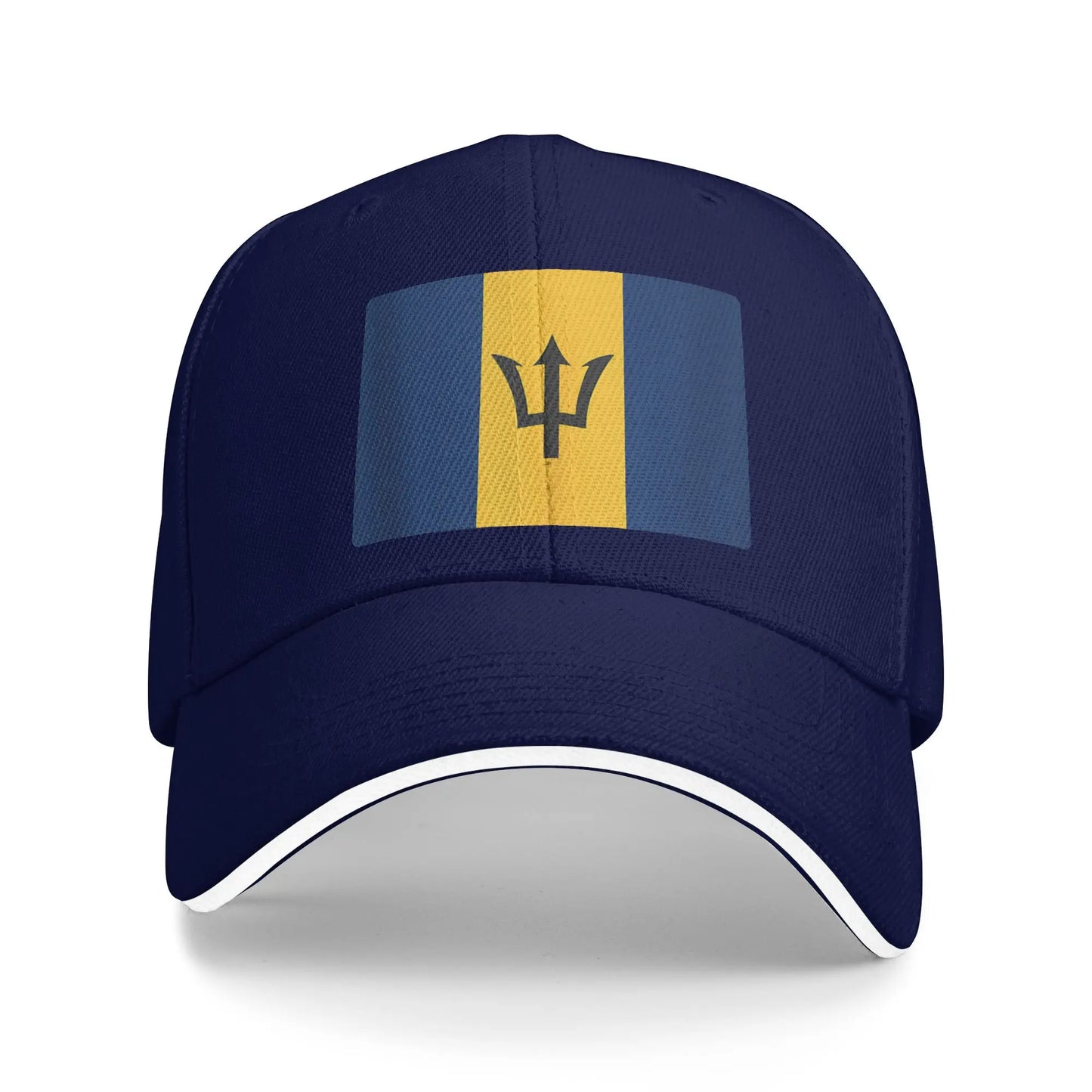 Barbadian Flag of Barbados Sun Baseball Cap
