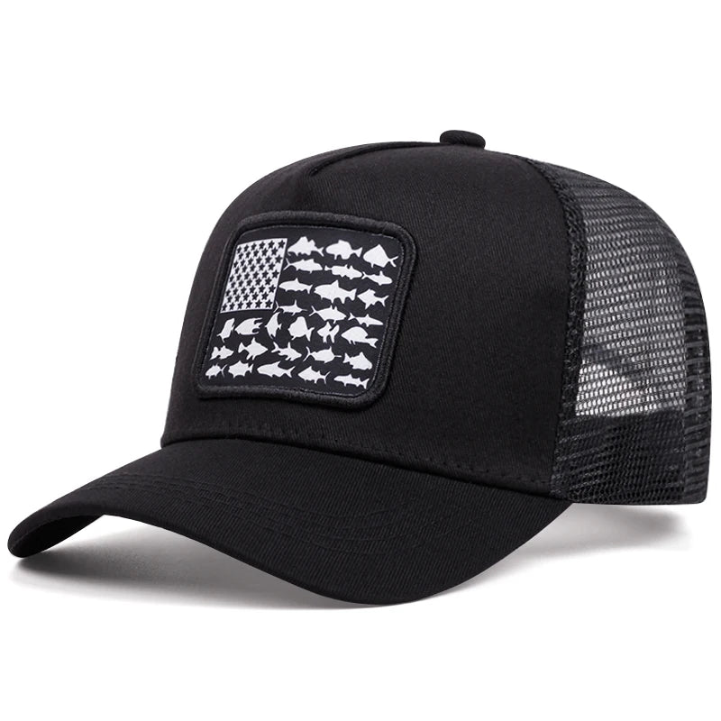 USA National Flag Embroidery Women Men Outdoors Baseball Cap