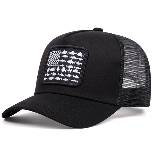 USA National Flag Embroidery Women Men Outdoors Baseball Cap