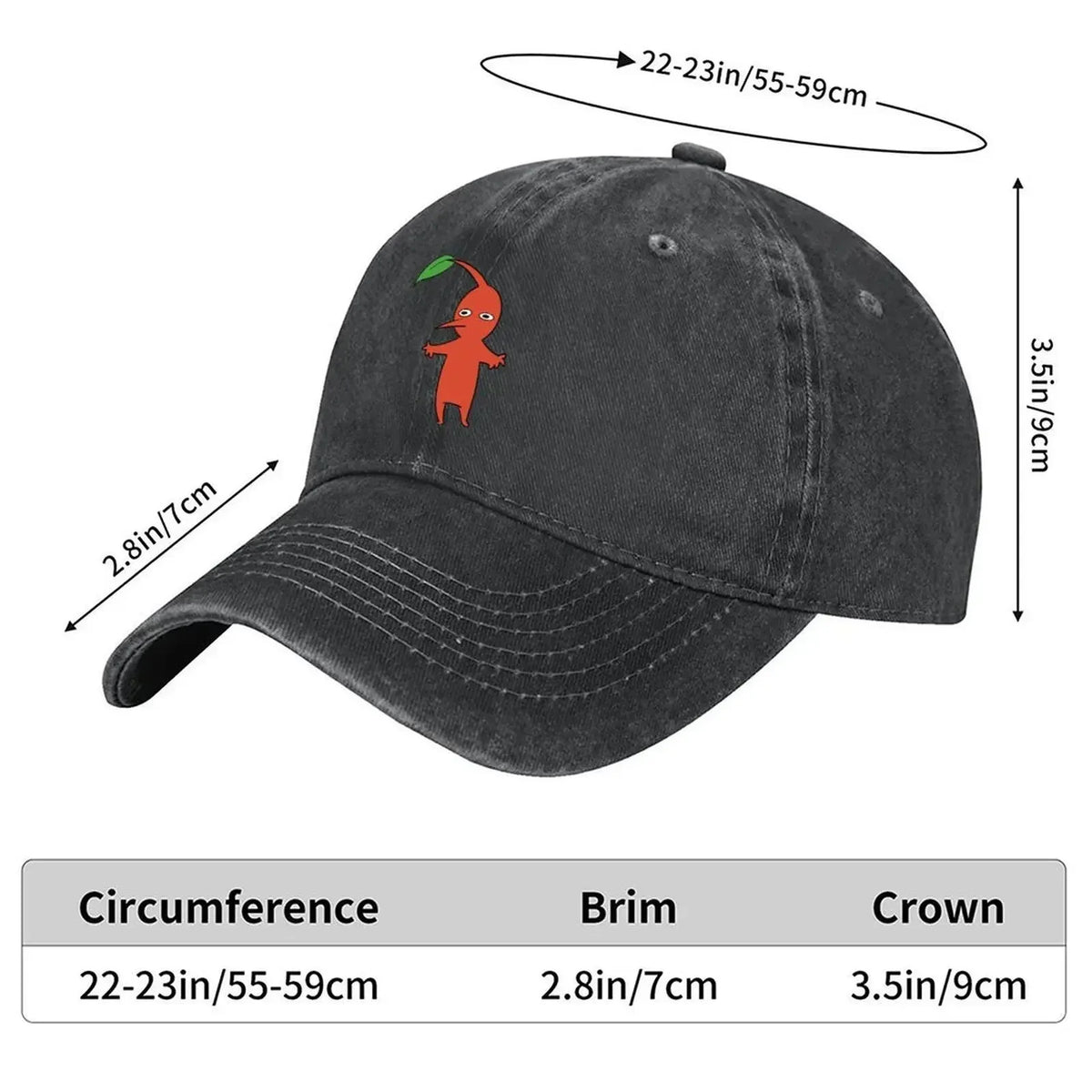 Red Pikmin Baseball Cap