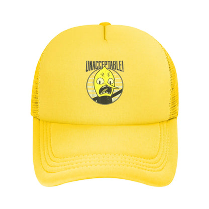 Lemongrab Lemon Mesh Baseball Caps
