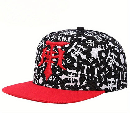 Creative Snapback Hat T Embroidery Graffiti HipHop Hat