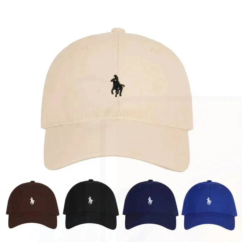 Unisex Baseball Cap Fashion Women's Hats Cotton Dad Polo Embroidery Cap Casual Men's Baseball Caps