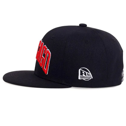 Unisex CHICAGO Embroidery Hip-hop Hats Snapback Caps Baseball Caps Sunscreen Hat