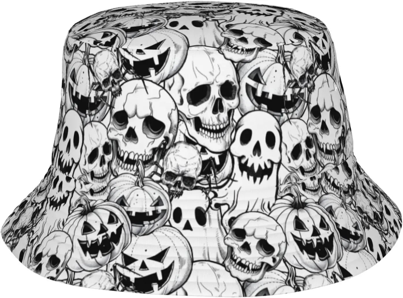 Cartoon Pumpkin Halloween Bucket Hat Pumpkin Hat Cap