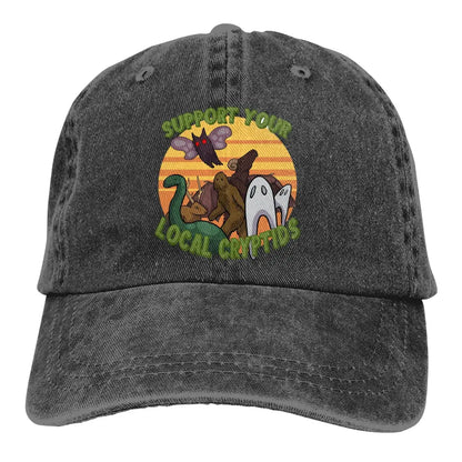Support Your Local Cryptids Baseball Cap