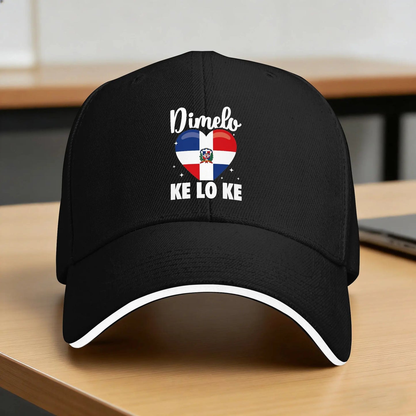 Dimelo Ke Lo Ke Dominican Republic Flag Baseball Cap